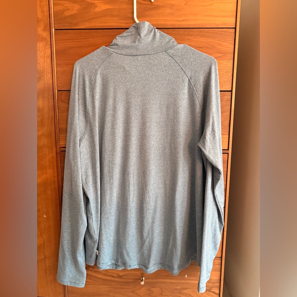Eddie Bauer Women’s Active Funnel Neck Long Sleeve Top W/ Kangaroo Pocket SZ XL - Picture 7 of 8
